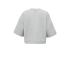 YAYA Short sleeve sweatshirt, soft grey melange