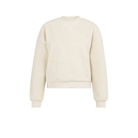 YAYA Teddy sweater heather grey melange