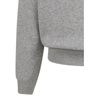 YAYA Sweater with artwork iron grey dessin