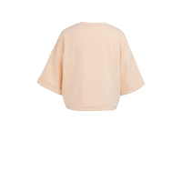 YAYA Short sleeve sweatshirt orange melange 