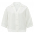 YAYA Structured batwing blouse, off white