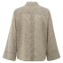 YAYA Printed boyfriend shirt, greyish brown dessin