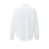 YAYA Poplin blouse with front pleat, pure white