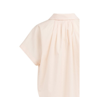 YAYA Sleeveless blouse with button creme de pechie orange