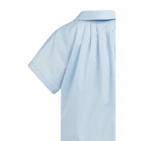 YAYA Sleeveless blouse with button light blue