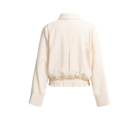 YAYA Linen blouse jacket with draws 