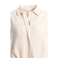 YAYA Linen blouse jacket with draws 