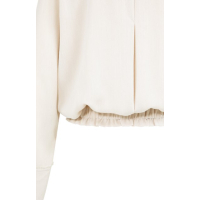 YAYA Linen blouse jacket with draws 