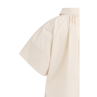 YAYA Blouse with sleeve detail cloud creme white