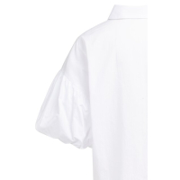 YAYA Blouse met volumineuze ballonmouwen pure white