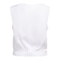 YAYA Mouwloze blouse met plooien en stretchzoom