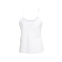 YAYA Twinset geknoopte blouse en singlet pure white