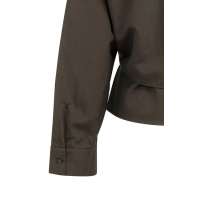 YAYA Twinset met geknoopte blouse en singlet delicioso brown