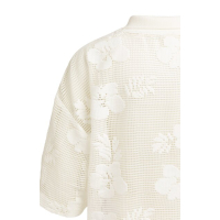 YAYA Jasje in gehaakte stijl beige