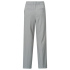 YAYA Woven wide leg trousers, light metal grey