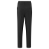 YAYA Woven high waist trousers, black