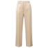 YAYA Satin wide leg trousers, summer sand