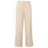 YAYA Linen mix woven wide leg trousers - L32, summer sand