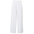 YAYA Woven high waist wide leg, crisp white