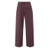 YAYA Trousers with satin side tape, fudge purple
