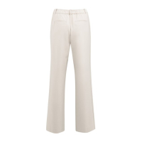 YAYA Soft woven wide leg trousers heather grey melange