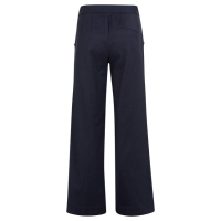 YAYA Trouses with buttons navy blazer blue