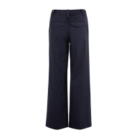 YAYA Woven trousers with drawcord navy blazer blue