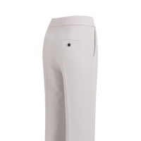 YAYA Trousers with waistband steel wool grey