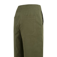 YAYA High waist barrel leg trousers army green