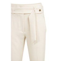 YAYA High waist straight leg trouser creme beige