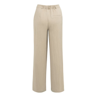 YAYA Woven wide leg trousers L32 crockery brown