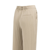 YAYA Woven wide leg trousers L32 crockery brown
