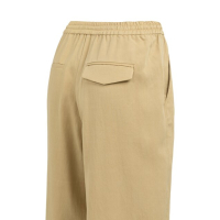 YAYA Geweven barrelbroek met elastische taille safari brown