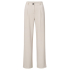 YAYA Jersey wide leg trousers with pleads, moonstruck grey