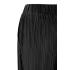 YAYA Jersey plisse wide leg trousers, black