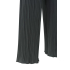 YAYA Jersey plisse wide leg trousers, dark metal grey