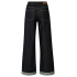 YAYA Loose fit denim with roll-ups, dark blue denim
