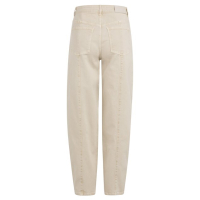 YAYA Barrel jeans with back seams sandstone beige