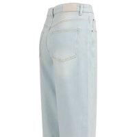 YAYA Barrel jeans in washed denim 