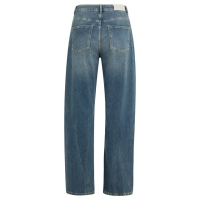YAYA Cargo jeans with low crotch blue denim