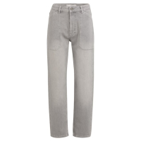 YAYA Cargo jeans with low crotch mid grey denim