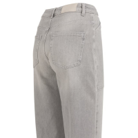 YAYA Cargo jeans with low crotch mid grey denim