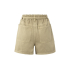YAYA Garment dye woven high waist cargo short, summer sand