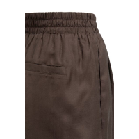 YAYA Geweven short met hoge taille en zoomdetail aubergine purple
