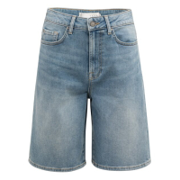 YAYA Denim bermuda short mid blue denim