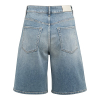 YAYA Denim bermuda short mid blue denim