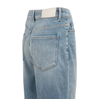 YAYA Denim bermuda short mid blue denim