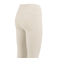 YAYA Basic leggings with high waist oxford tan brown
