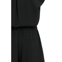 YAYA Woven sleeveless jumpsuit black