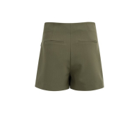 YAYA Woven mini skort with pockets army green